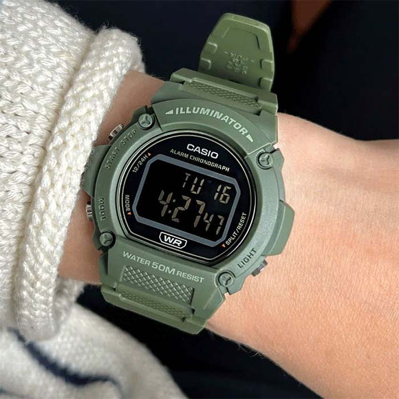 CASIO DIGITAL W-219HC-3B