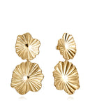 Pendientes Chic de acero con Ip dorado y circonitas REF: 15149E01012