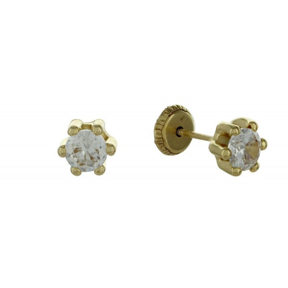 PENDIENTES CIRCONITA ORO 18K H2150-4