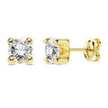 PENDIENTES CIRCONITA ORO 9K
