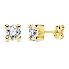 PENDIENTES CIRCONITA ORO 9K
