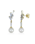 PENDIENTES LARGOS CIRCONITAS PERLAS