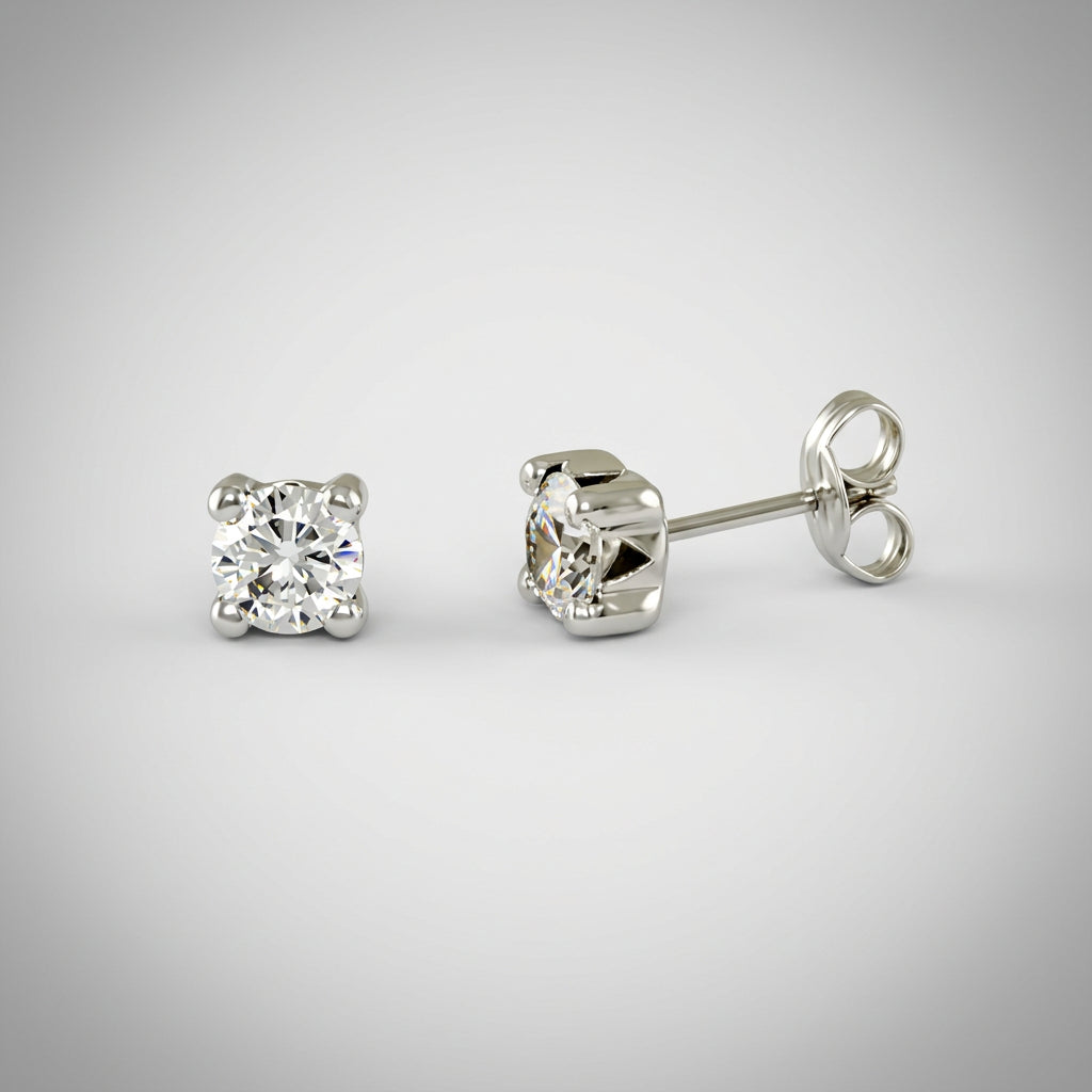 PENDIENTES LU ORO BLANCO JPS3300/B