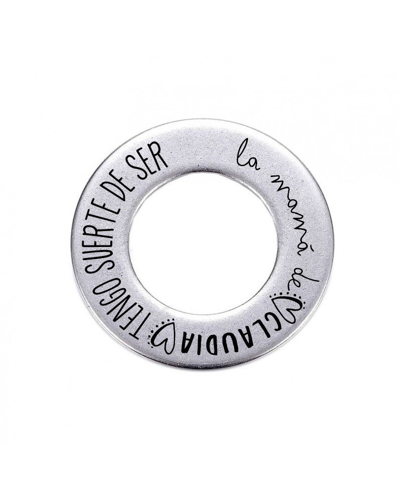 PULSERA ARO GRABADO A LASER