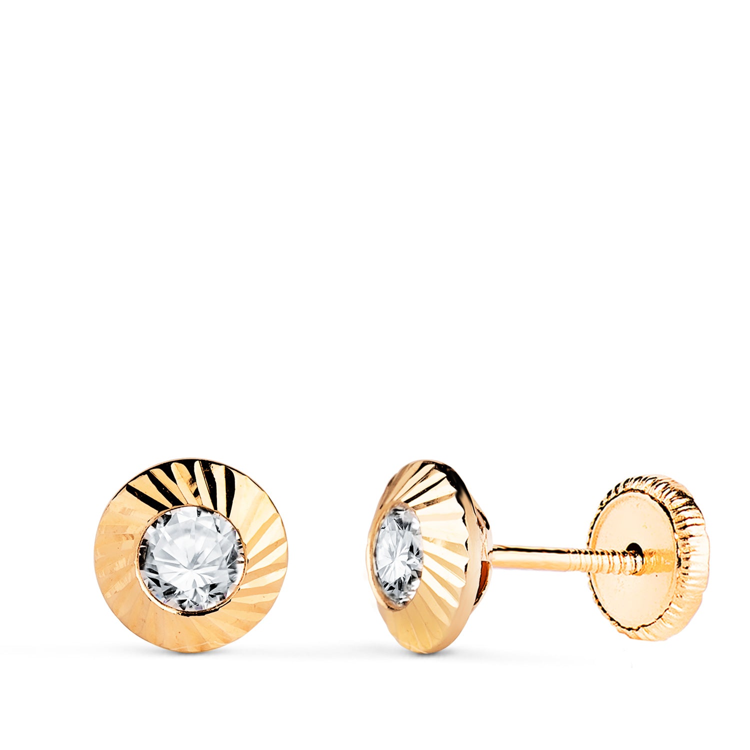 PENDIENTES DONUS TALLADA 9K18469