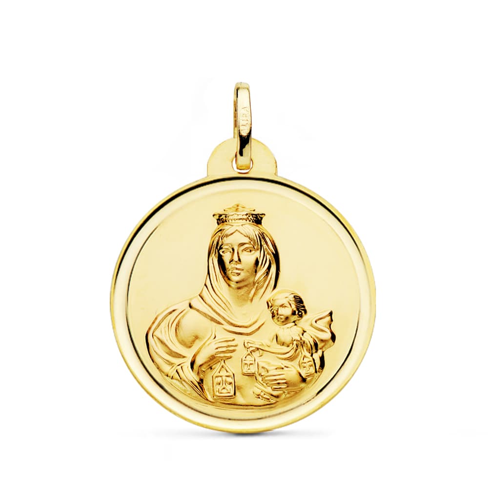 MEDALLA VIRGEN DEL CARMEN 20MM   - 9K260685
