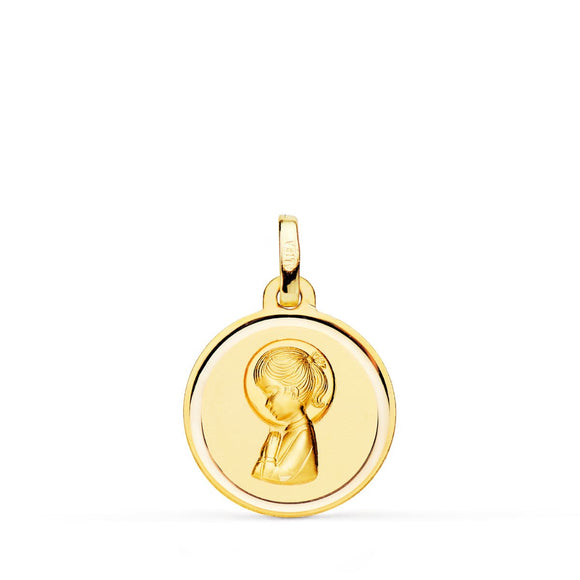 VIRGEN NIÑA BISEL ORO 18K P9200-116