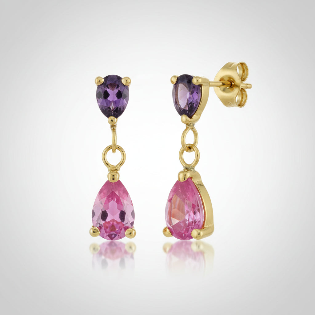 PENDIENTES GOTA COMBINADA