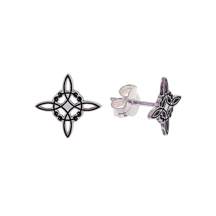 PENDIENTES NUDO DE BRUJA