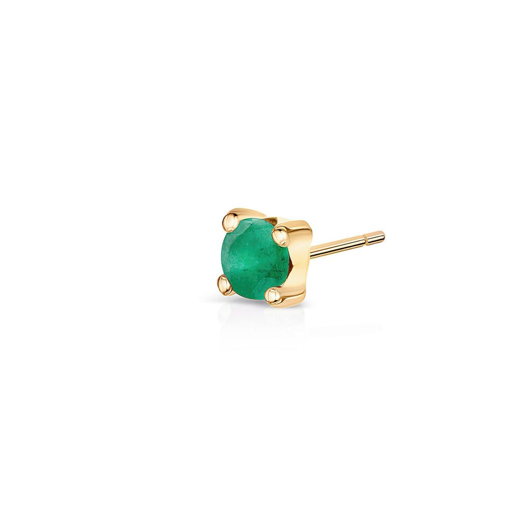 PENDIENTES COLOR ESMERALDA ORO N5700-3BT