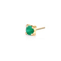 PENDIENTES COLOR ESMERALDA ORO N5700-3BT