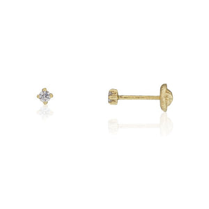 PENDIENTES CIRCONITA ORO 18K H2149-2B