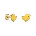 PENDIENTES POLLITOS ORO