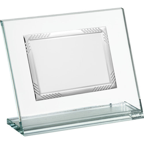 PLACA HOMENAJE CRISTAL CON GRABADO INCLUIDO
