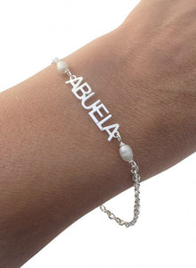 Pulsera Nombre Calado