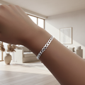 PULSERA PLATA BARBADO S925-408