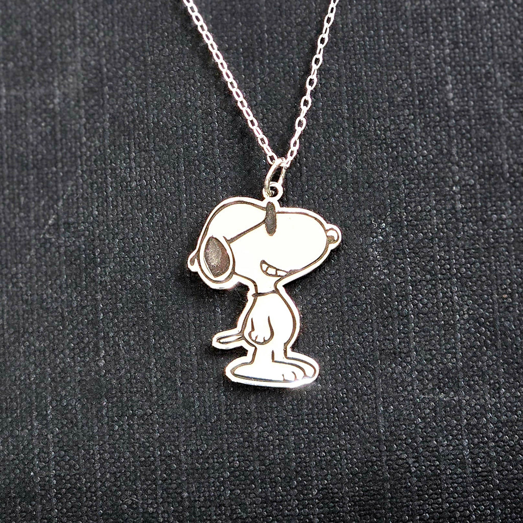 COLGANTE SNOOPY PLATA DE LEY
