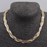 COLLAR ACERO COMBINADO PLANO