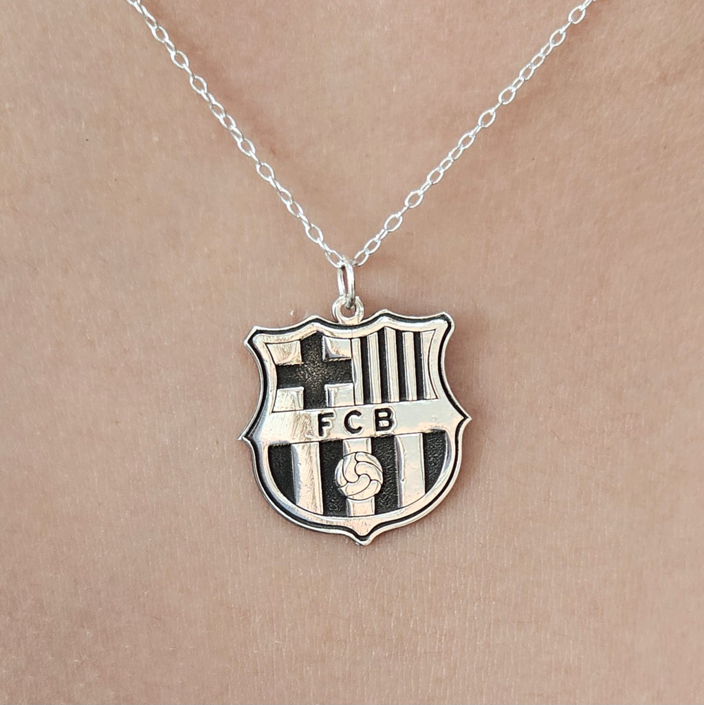 COLLAR PLATA BARCELONA