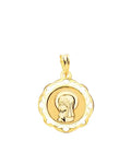 MEDALLA VIRGEN NIÑA ORO - 9MVN1/03