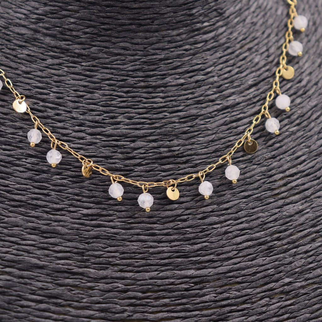 COLLAR DORADO PERLAS
