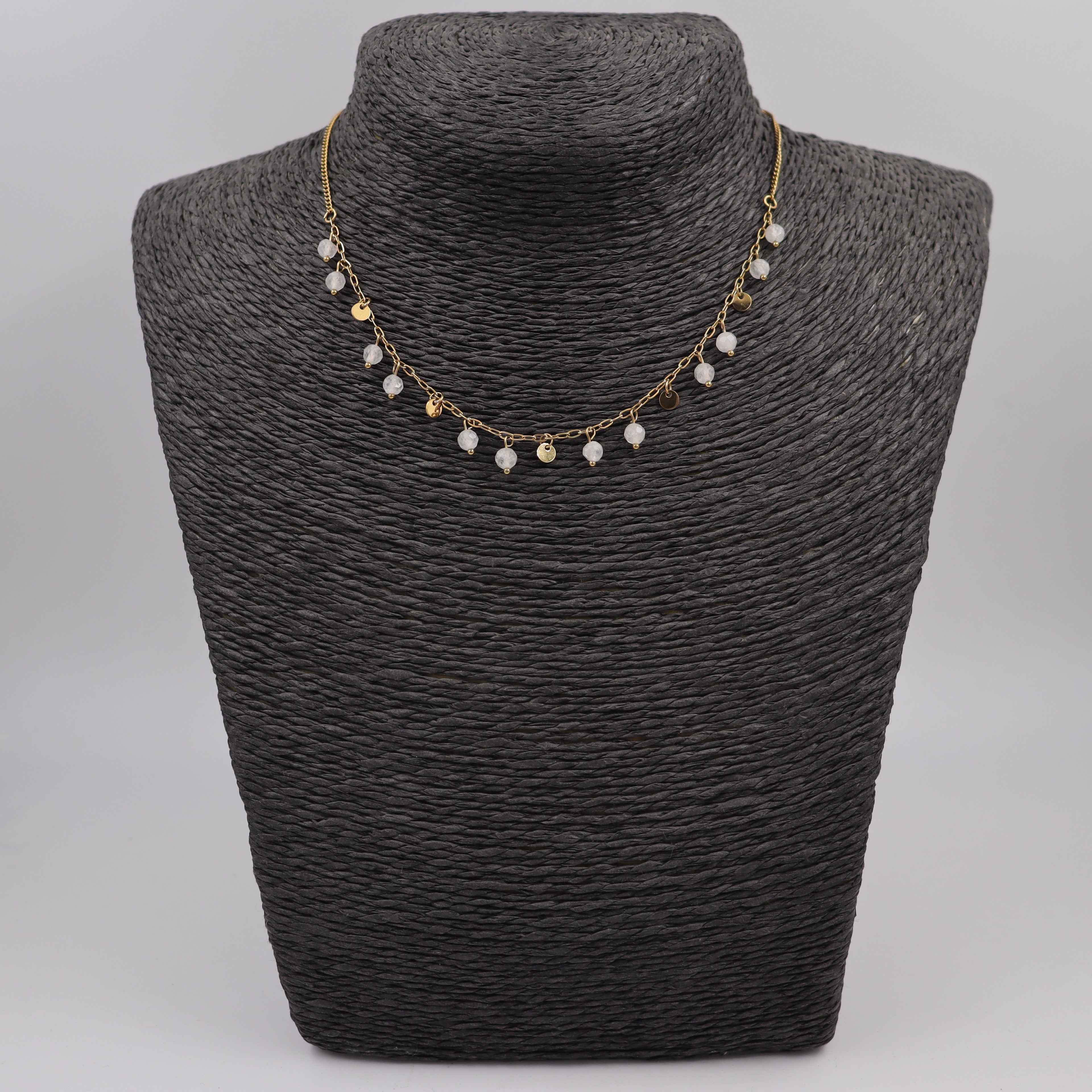 COLLAR DORADO PERLAS