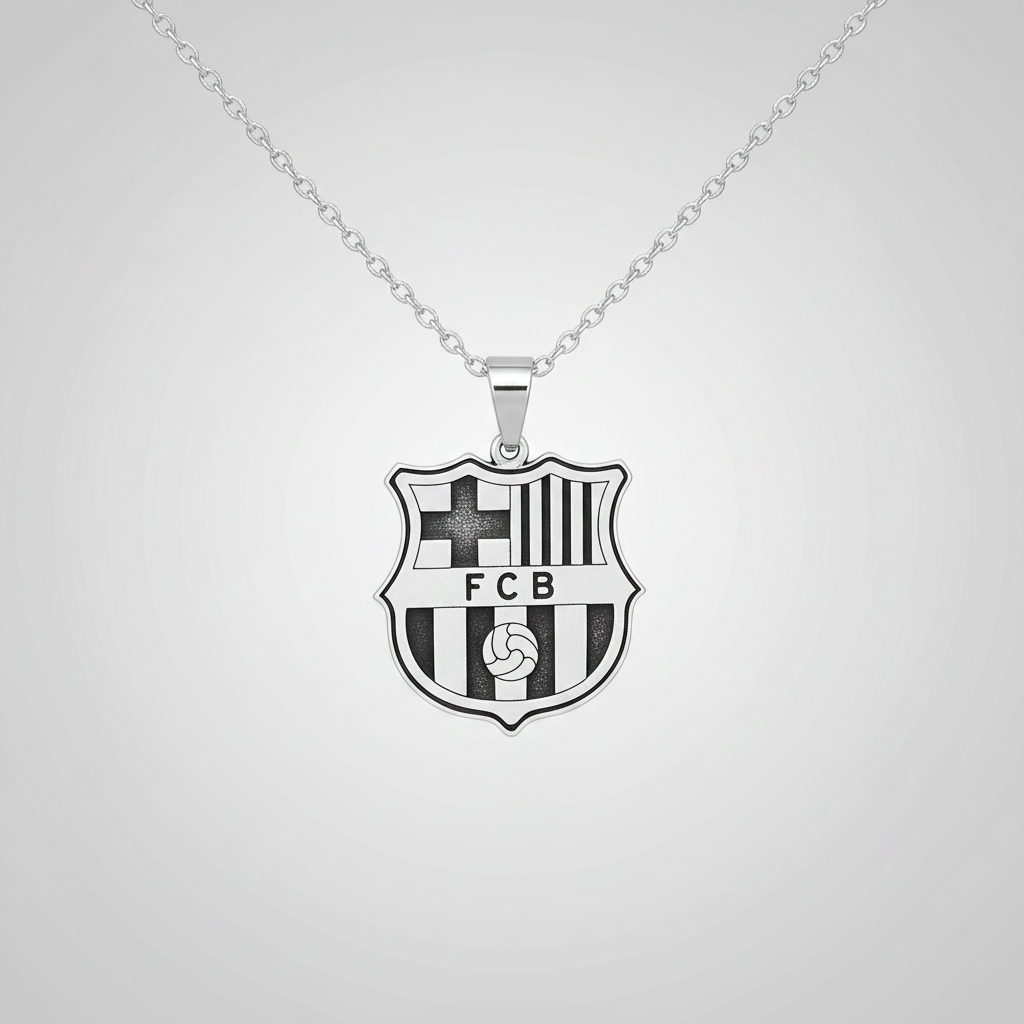 COLLAR PLATA BARCELONA