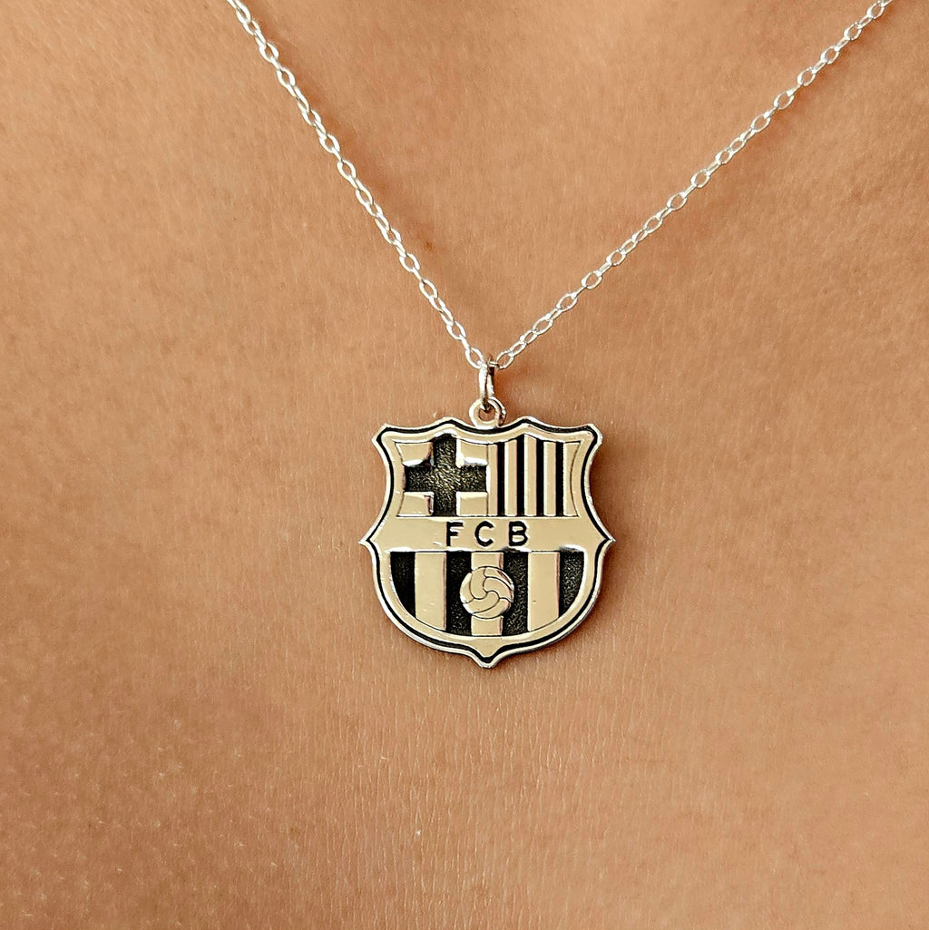 COLLAR PLATA BARCELONA