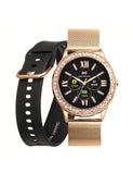 Reloj Smartwatch MS1002 Dorado Esterilla
