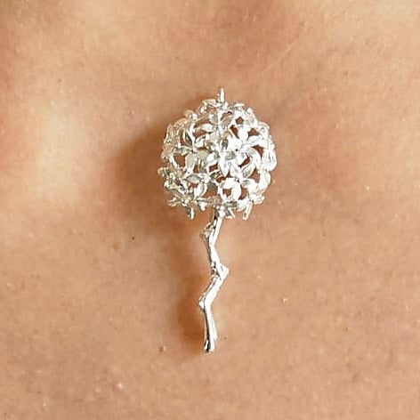 COLLAR BIZNAGA PLATA DE LEY