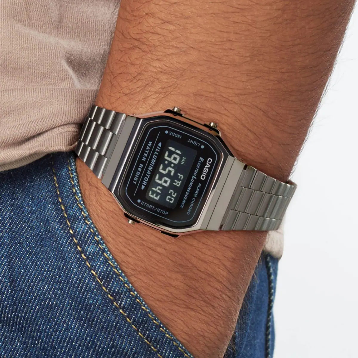 CASIO VINTAGE A168WEGG-1B