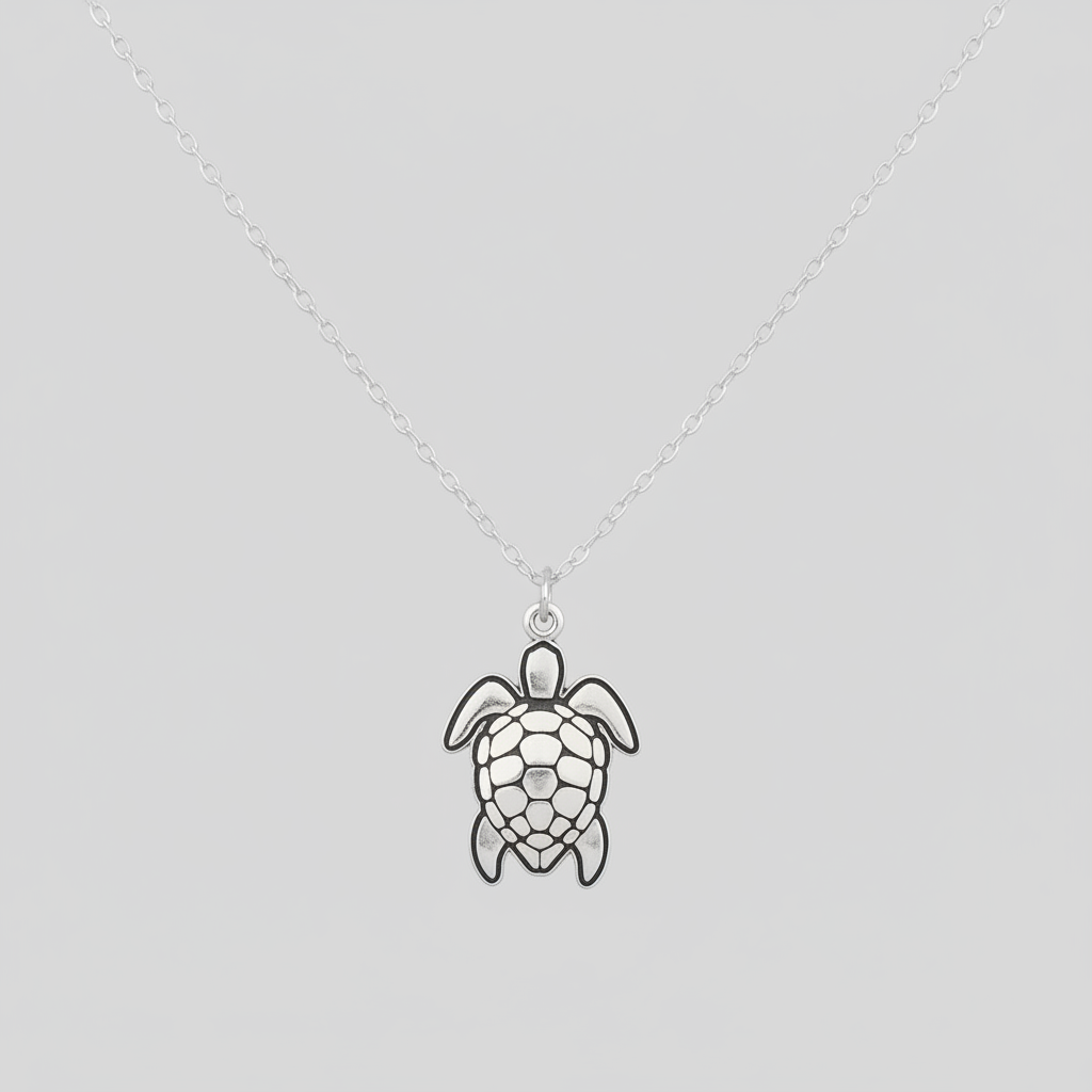 COLLAR TORTUGA MARINA S925-078