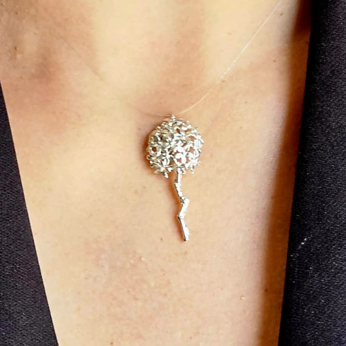 COLLAR BIZNAGA PLATA DE LEY