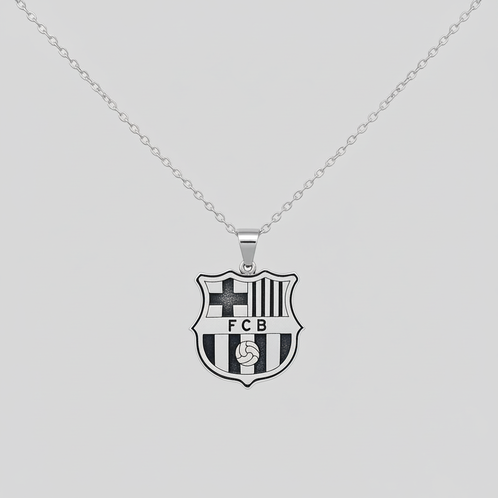 COLLAR PLATA BARCELONA