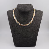 COLLAR ACERO COMBINADO PLANO