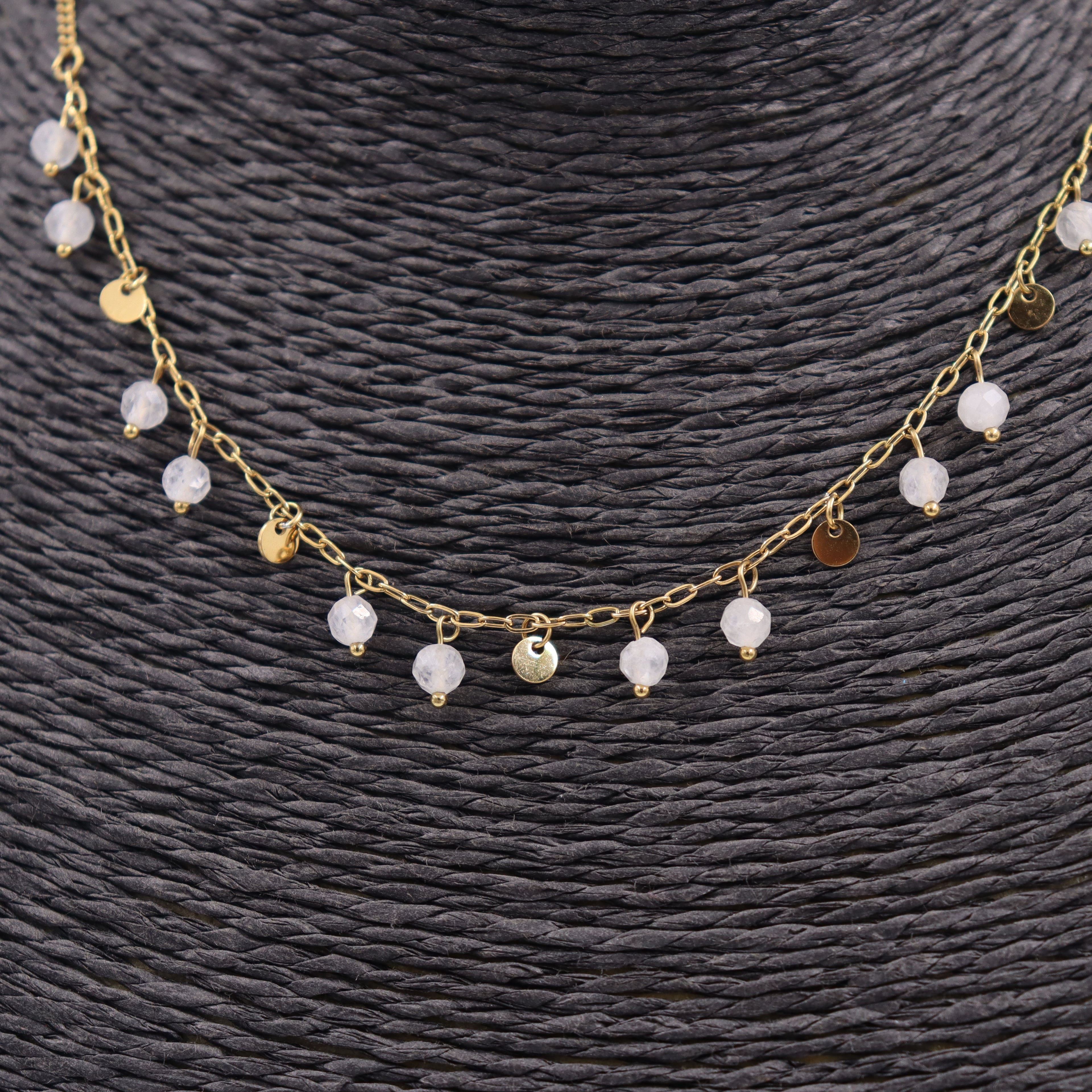 COLLAR DORADO PERLAS