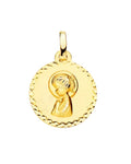 MEDALLA VIRGEN NIÑA 16mm - 9MVN8