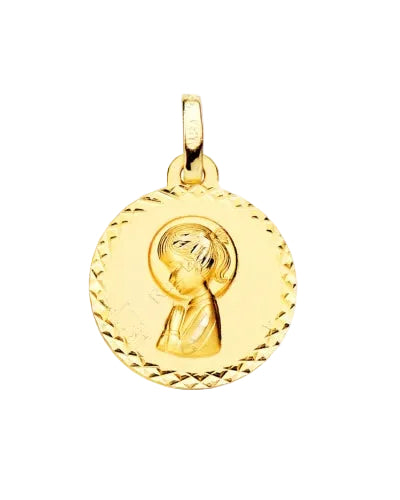 MEDALLA VIRGEN NIÑA 16mm - 9MVN8
