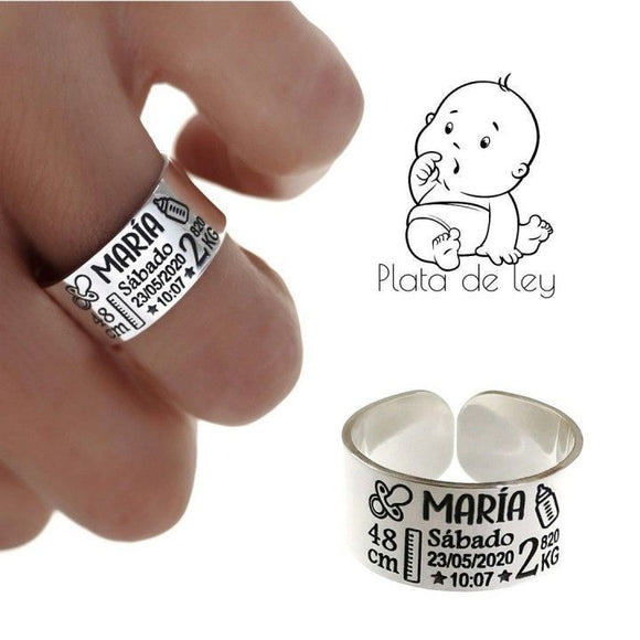 ANILLO DOBLE PERSONALIZADO
