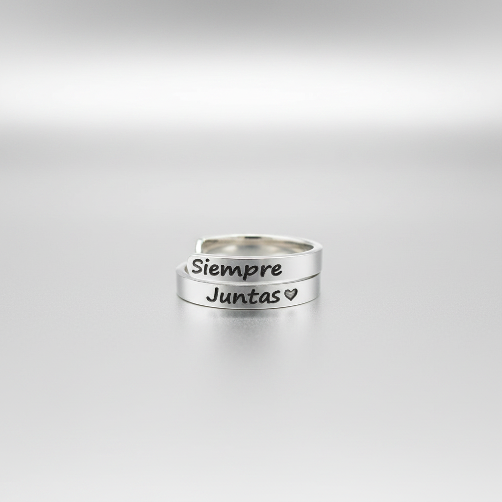 ANILLO CRUZADO PERSONALIZADO