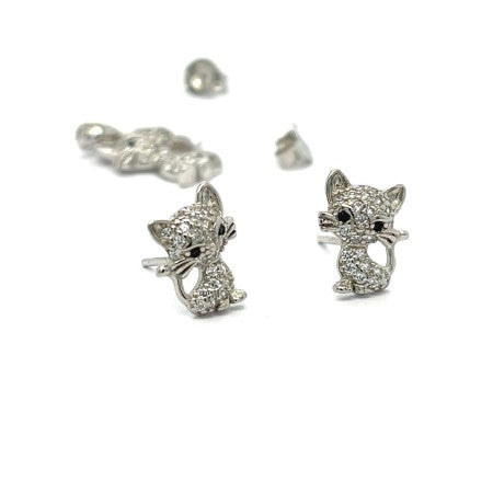 CONJUNTO GATITOS CON CIRCONITAS