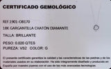 CHATÓN REDONDO BRILLANTE CERTIFICADO