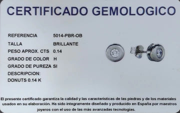 PENDIENTES CHATÓN CON DIAMANTES