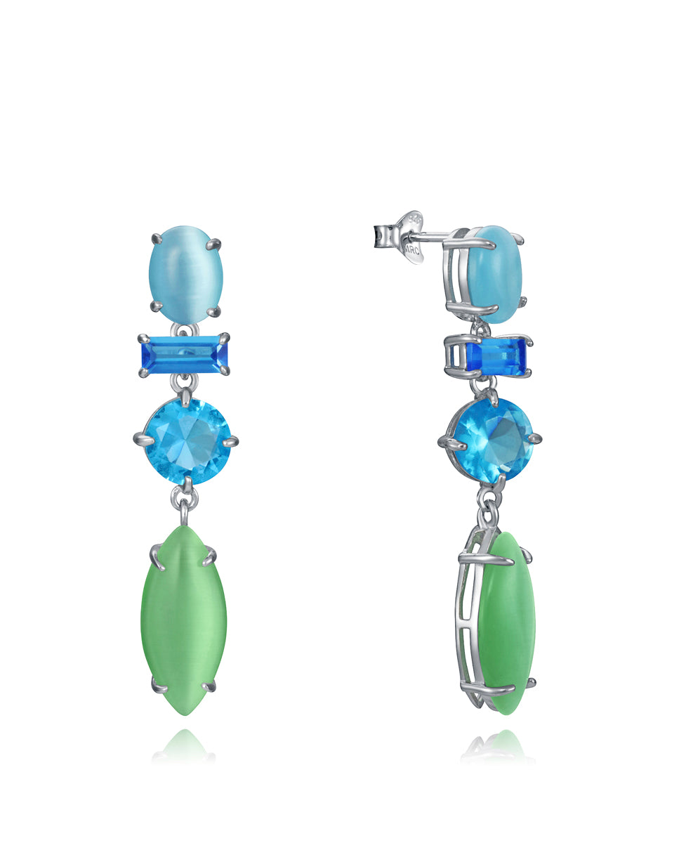 PENDIENTES PIEDRAS ELEGANT 10002E000-43