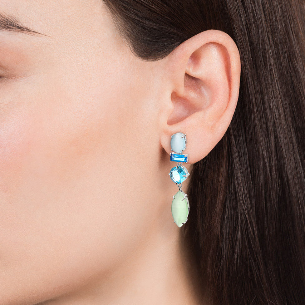 PENDIENTES PIEDRAS ELEGANT 10002E000-43