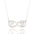 COLLAR INFINITO CON NOMBRES CALADOS