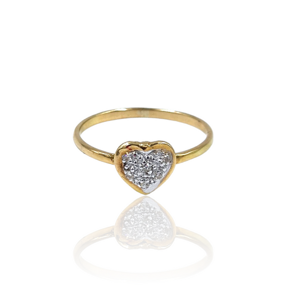 ANILLO LOVE DIAMANTES  AN053D/18K