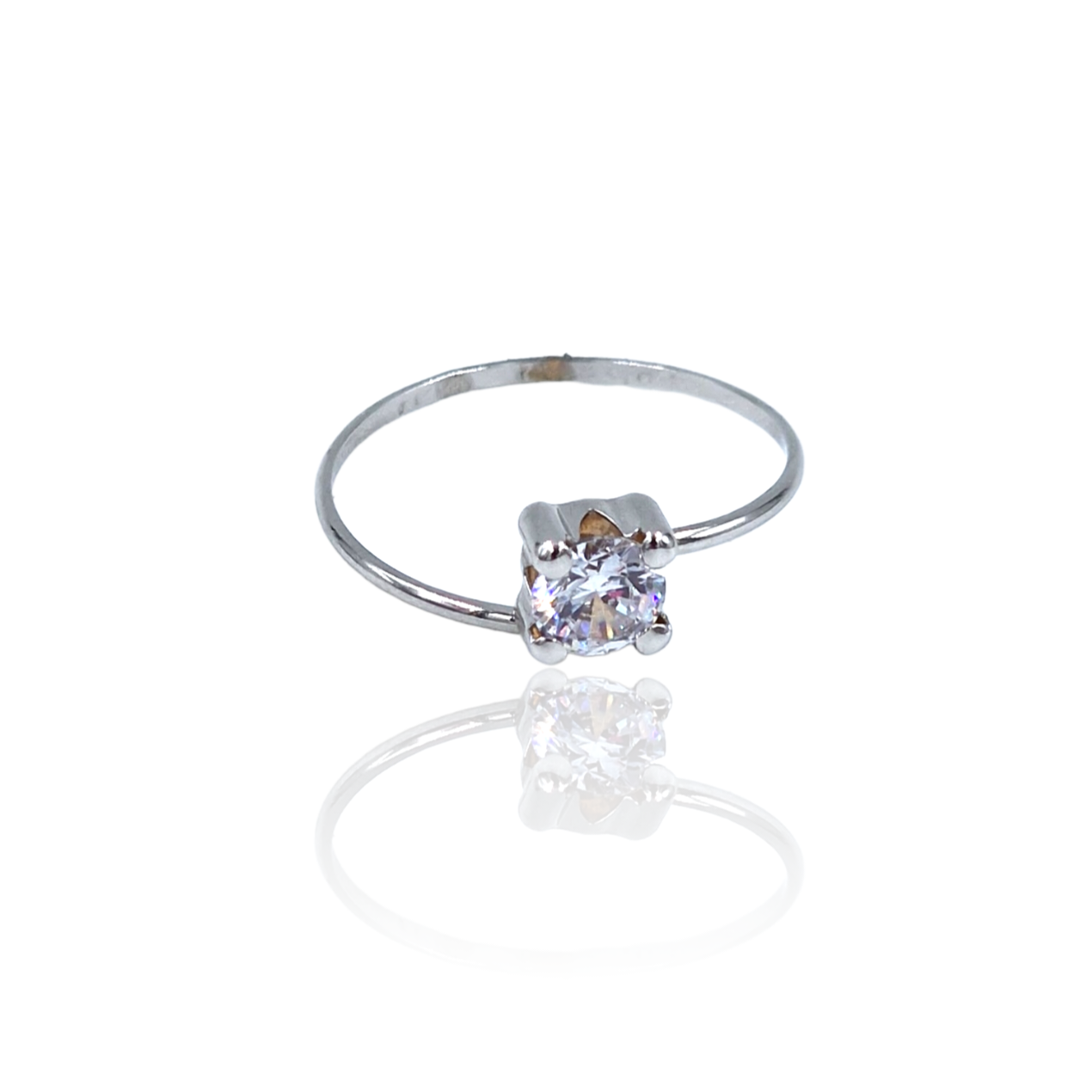 ANILLO SOLITARIO FV086/18K