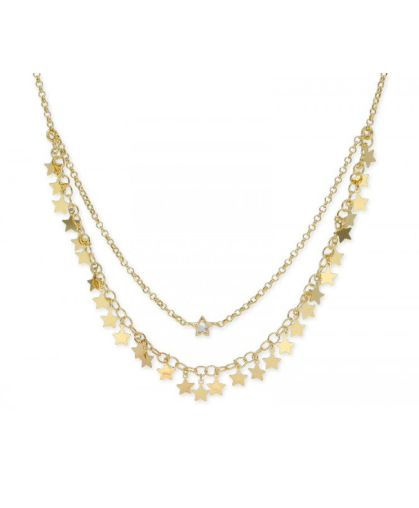 Collar Estrella Doble LAF6138CL-D