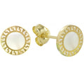 PENDIENTES GRECA NÁCAR 8MM 2456-10
